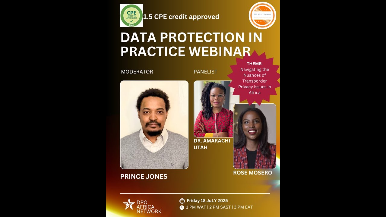 Navigating Transborder Data Privacy in Africa: Compliance, Challenges & Trends | DPO Africa Webinar