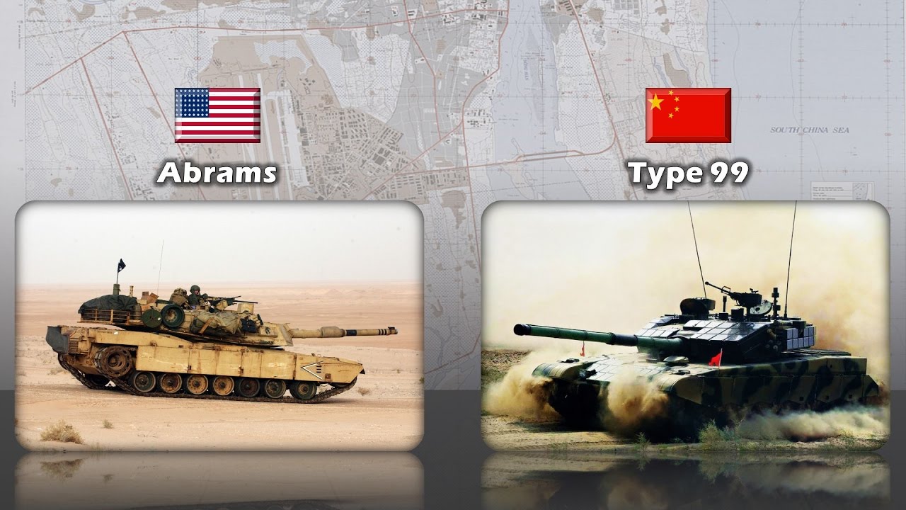 M1 Abrams vs Type 99 | USA or China | That's your best main battle tank? (MBT)
