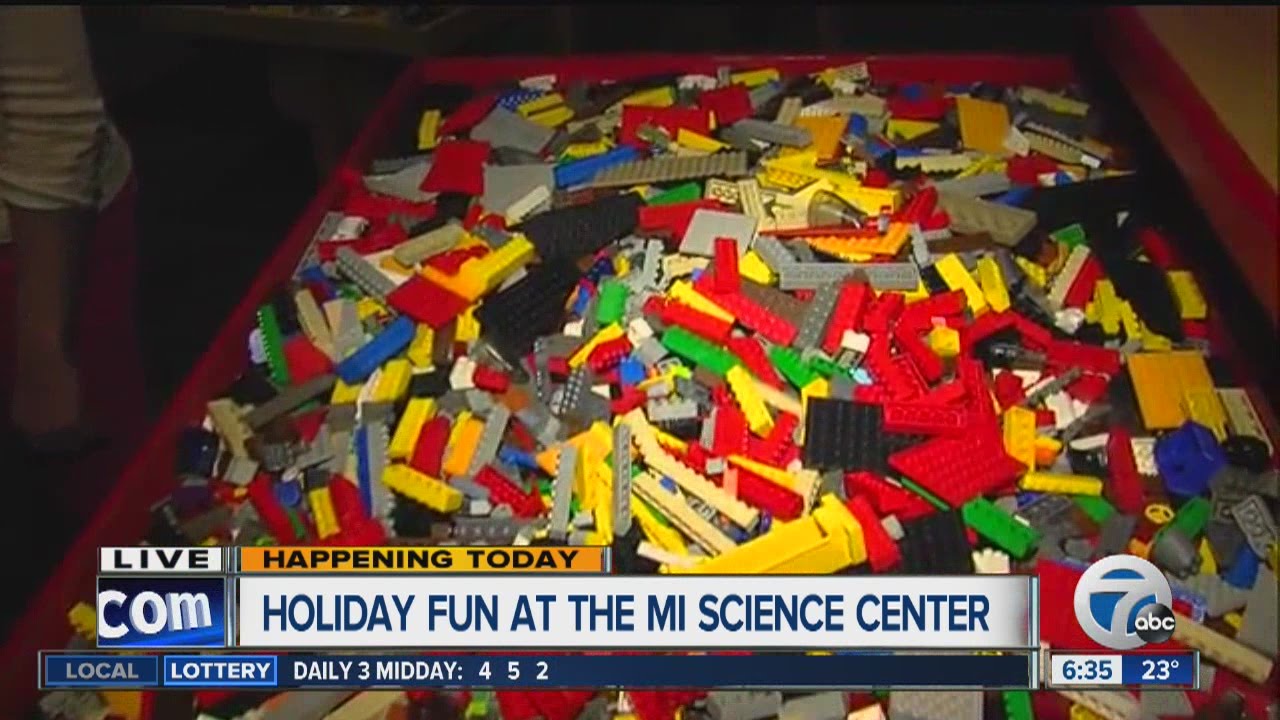 Lego fun at the Michigan Science Center