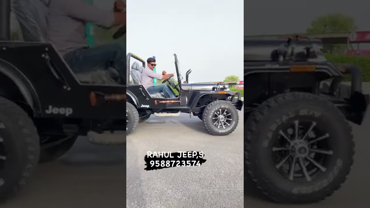 RAHUL JEEP,S ALL TYPE OF OPEN MODIFIED JEEP READY FOR ORDER BASE DELIVERY ALL ☎️ 9588723574