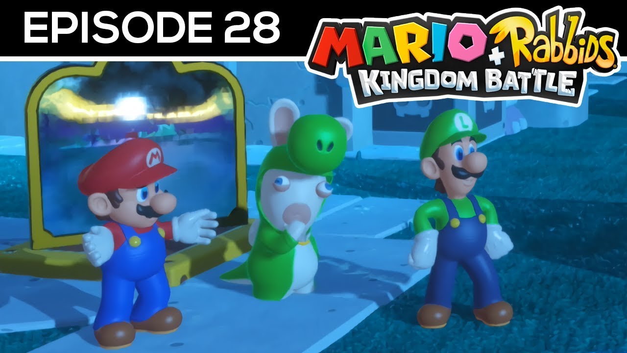 Let's Play Mario + Rabbids Kingdom Battle - Part 28 - Opening the Moon Gate