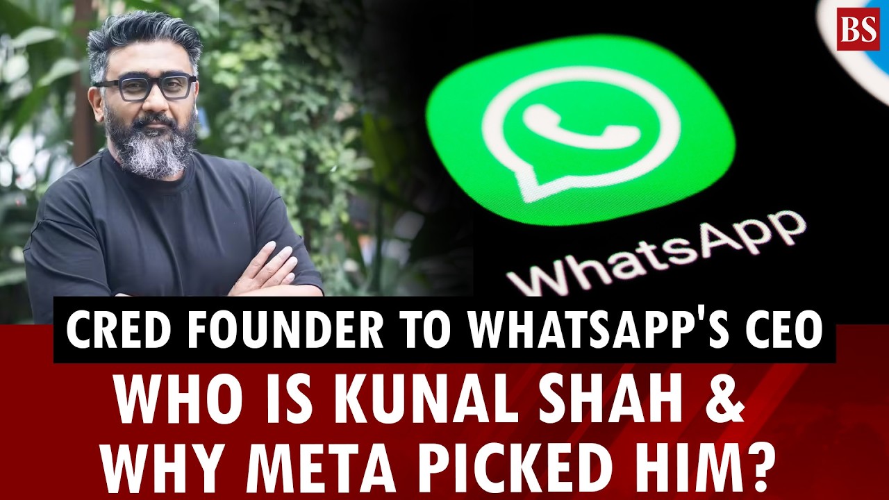 CRED founder to WhatsApp's CEO: Who is Kunal Shah & why Meta picked him?