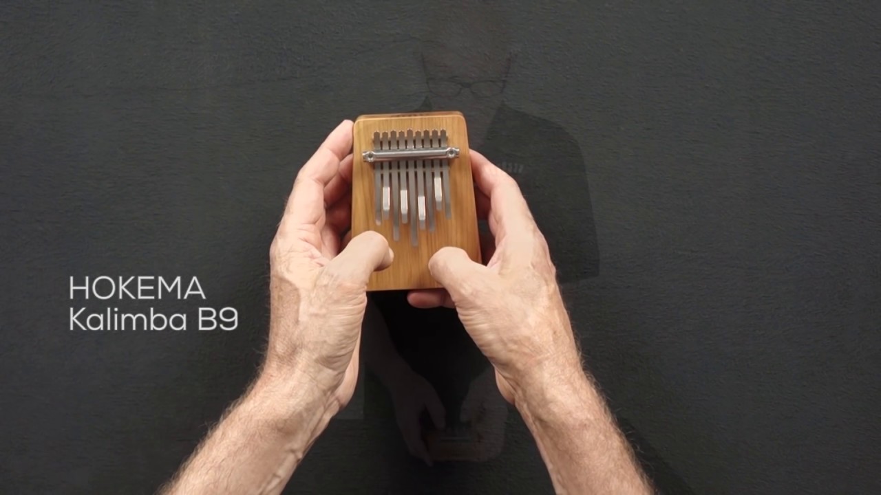 HOKEMA Kalimba B9 gespielt von Conny Sommer Percussionist und Sansula Spieler
