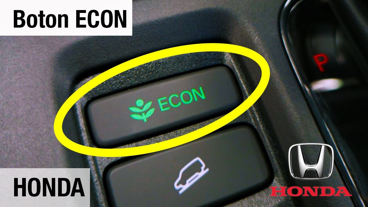HONDA Botón de Econ!