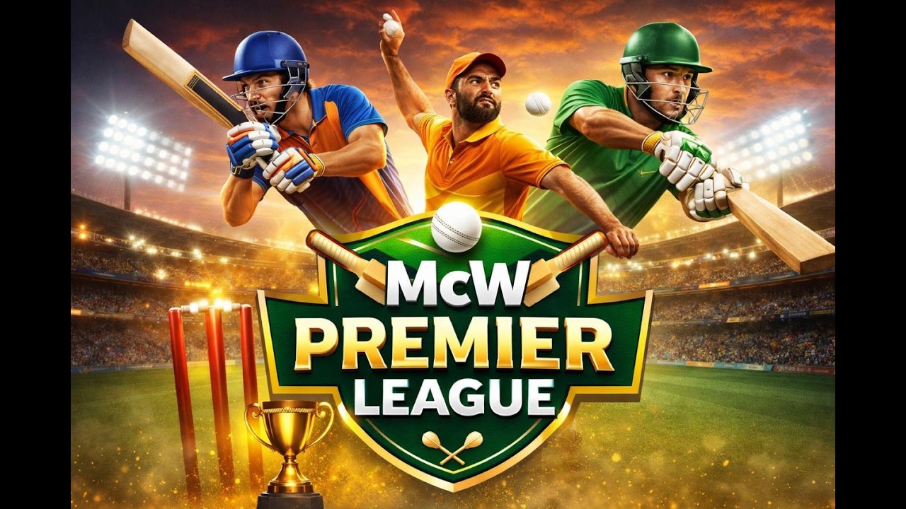 MCW Premier League 2026 | Dugout Turf & Cafe | #tgslive