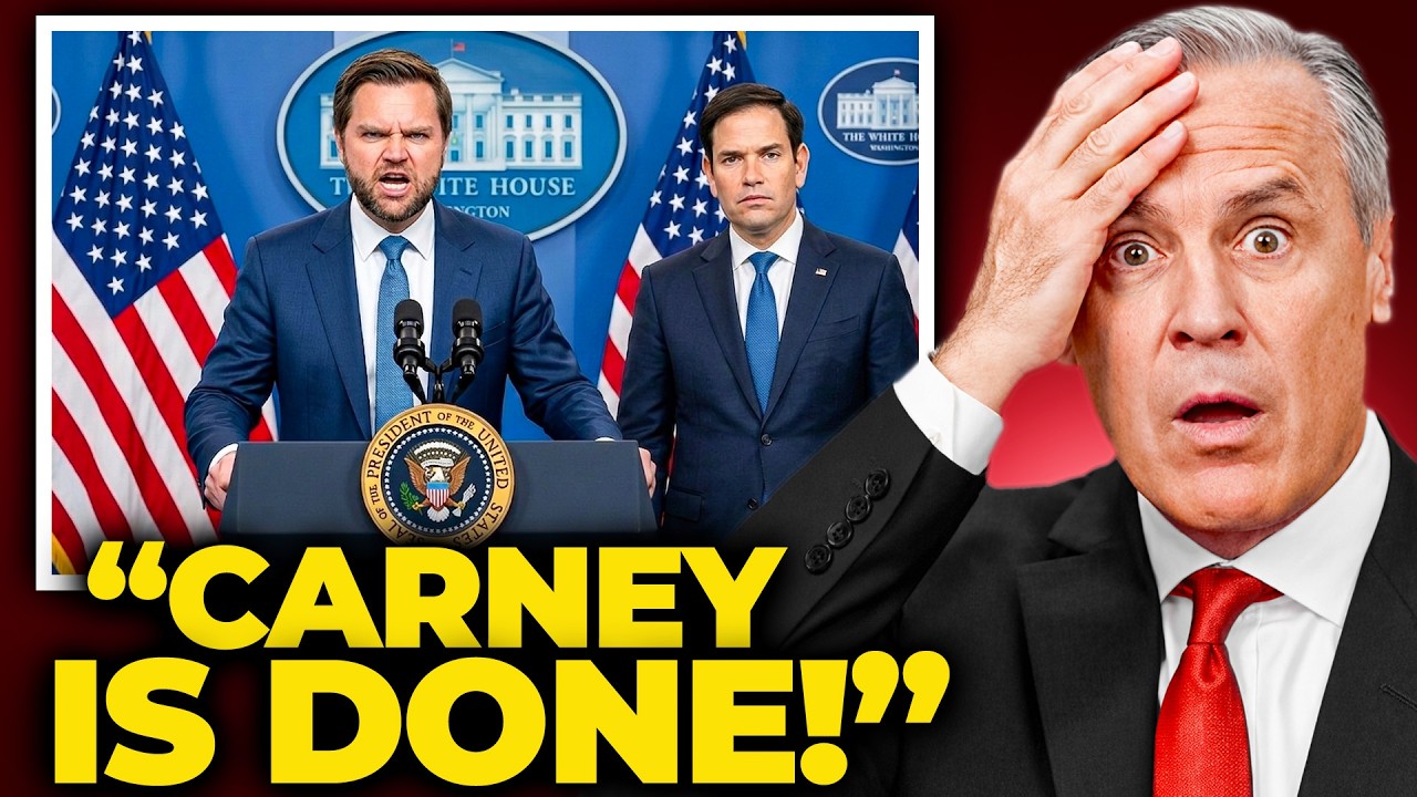 Carney ERUPTS As JD Vance EXPOSED Liberal BACKROOM DEALS POWER GRAB!