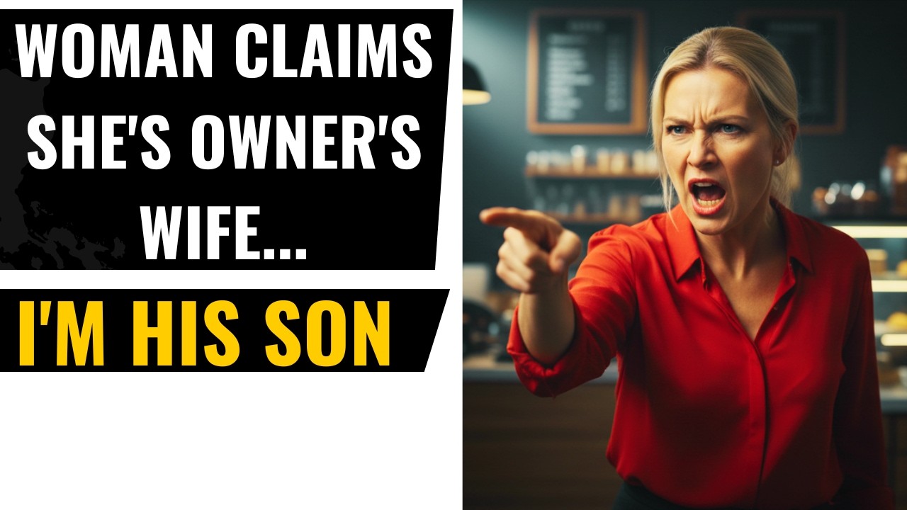 Woman Says She's Married to Café Owner... Dad Calls HIMSELF to Expose Her Lie | Son Reveals Truth