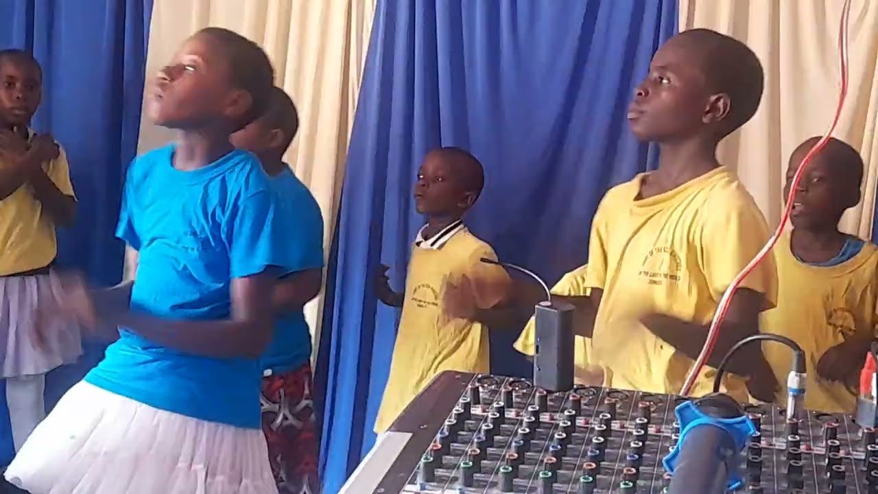 Sunday school dancers Mshale 