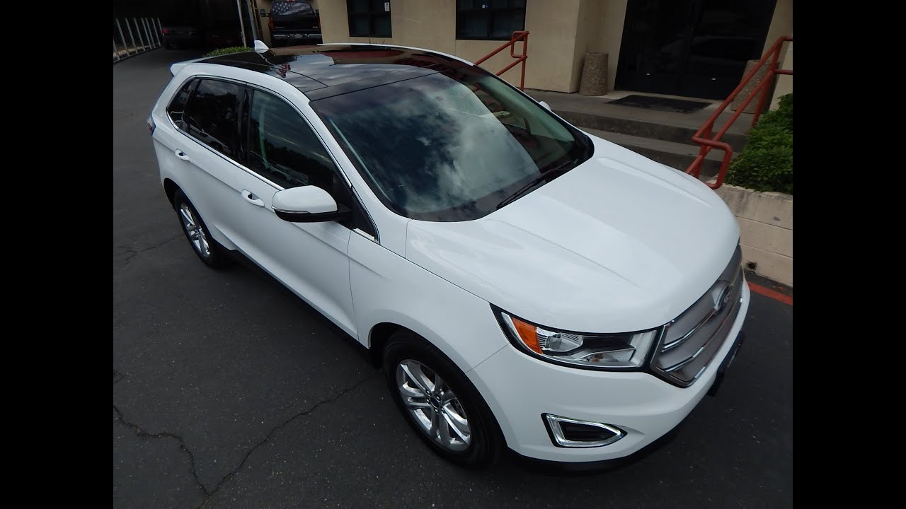2016 Ford Edge SEL AWD SUV video overview and walk around.