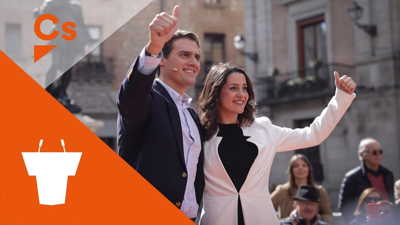 Albert Rivera e Inés Arrimadas. Encuentro en Madrid