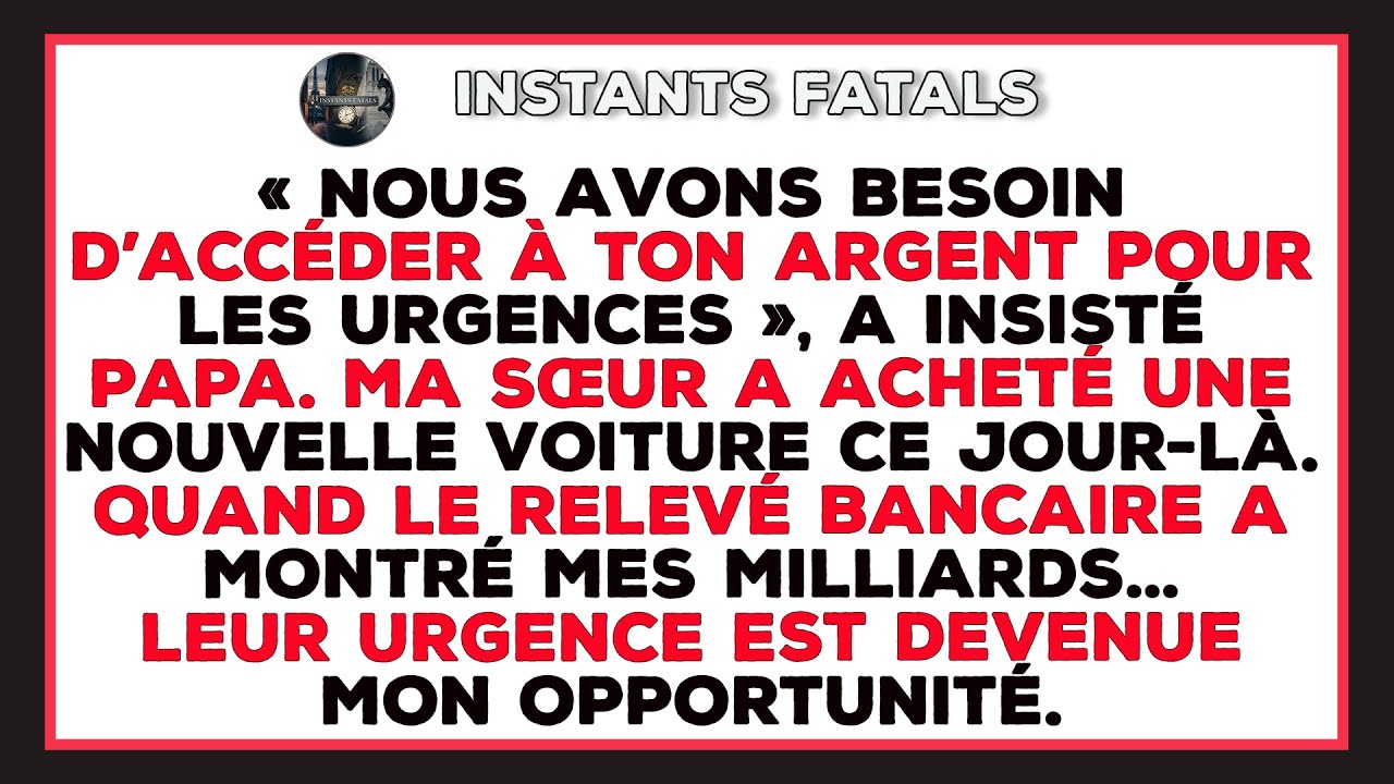 Mes Parents Ont Changé Mon Mot De Passe Pour La Famille, Alors Je Leur Ai Montré Mon Vrai Solde.