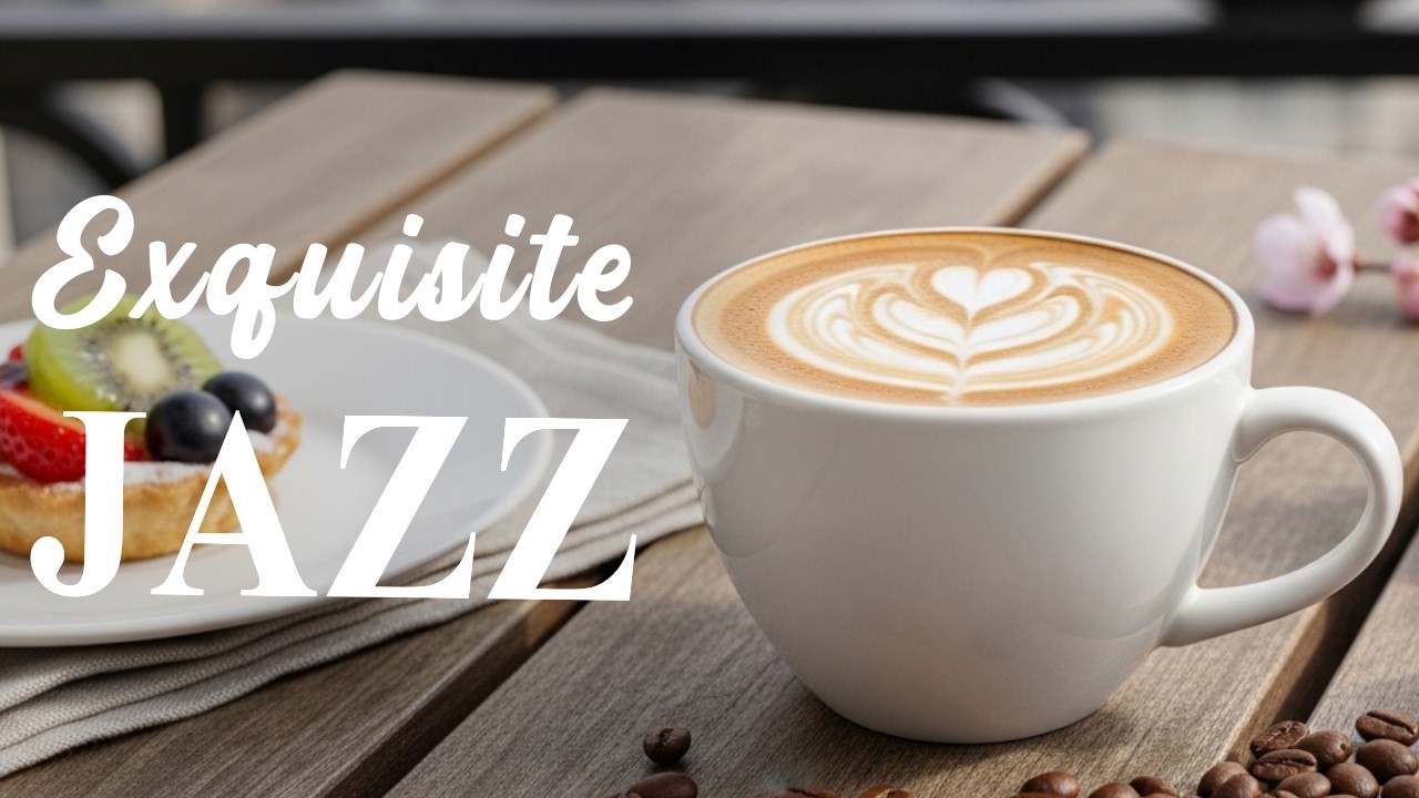 Exquisite Jazz Music ☕ Relaxing Jazz Music & Sweet Bossa Nova Instrumental to Relax, Study, Work