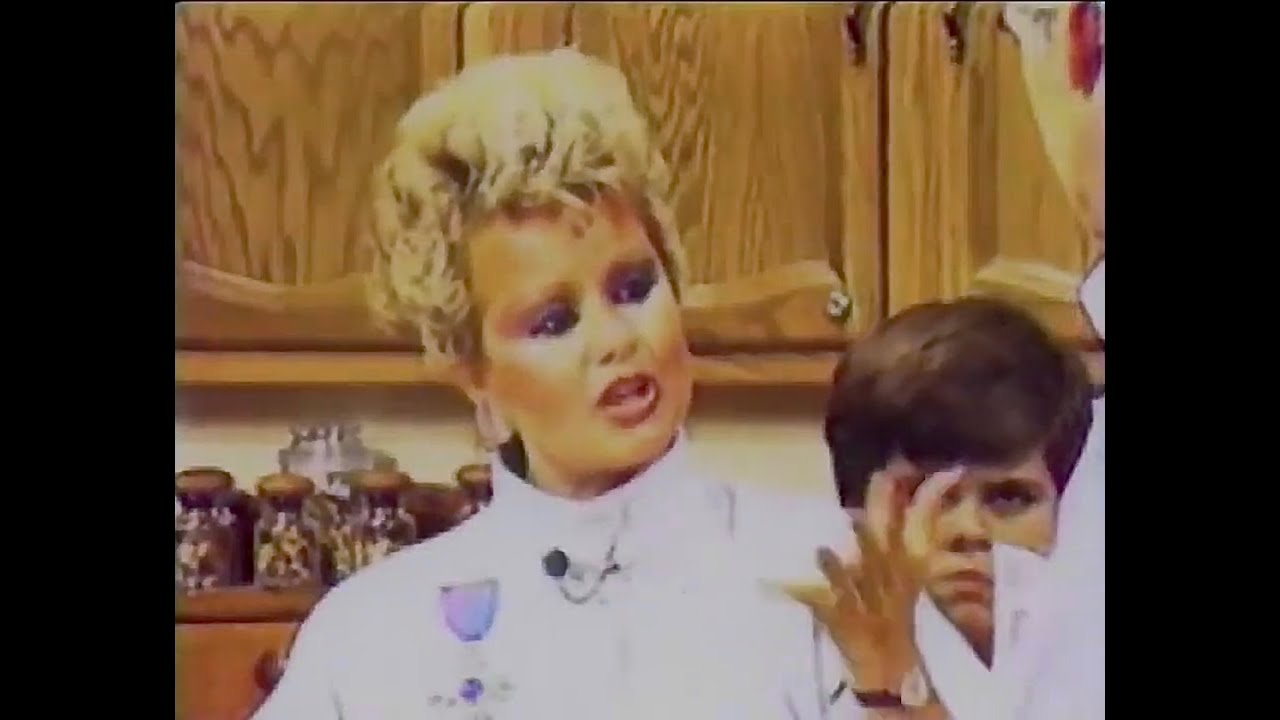 Tammy  Faye Bakker hosts her PTL Network Show Tammy's House Party