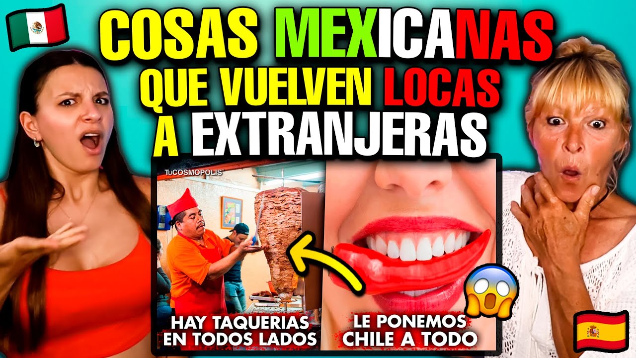 🇪🇸🇲🇽 ESPAÑOLAS quedan *SIN PALABRAS* con 50 CURIOSIDADES de MEXICO 🇲🇽 **no se lo esperaban!!!** 😱😱😱