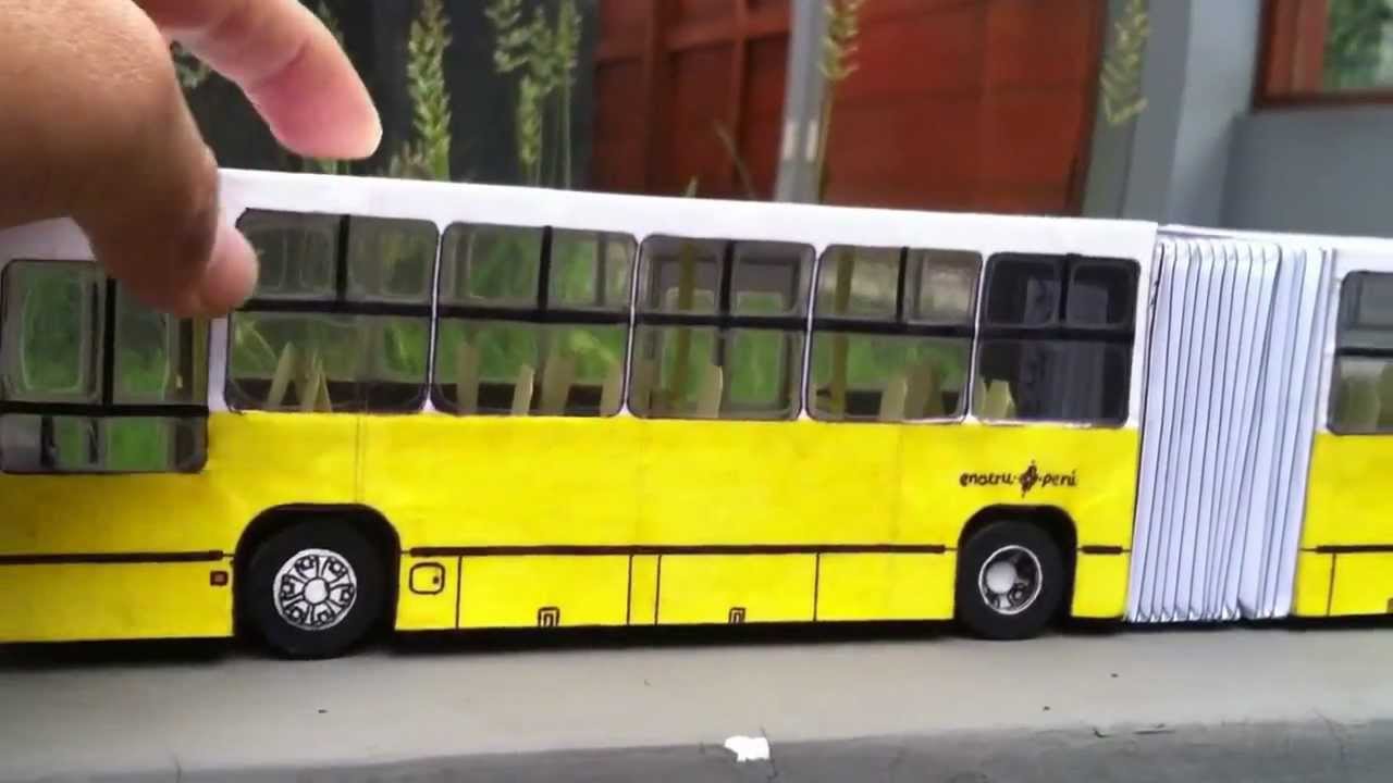 Bus Articulado San Remo Volvo Marcopolo B58 Lima Perú