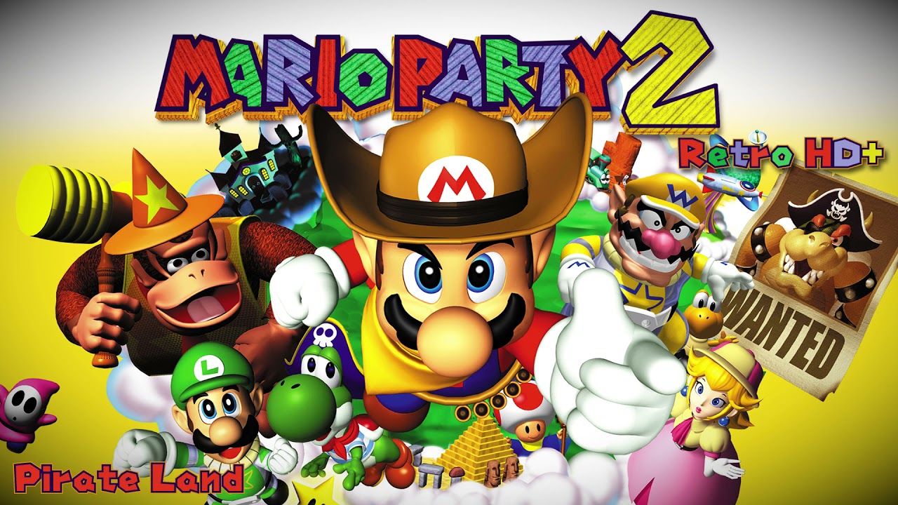 Mario Party 2: Pirate Land HD