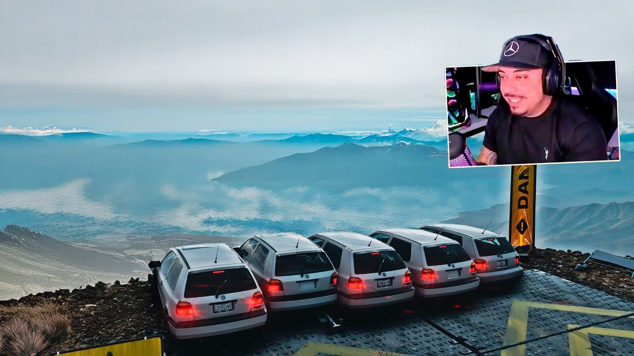 LADEIRA SEM FREIO COM O GOLF MAIS FAMOSO DO BRASIL - FORZA HORIZON 5