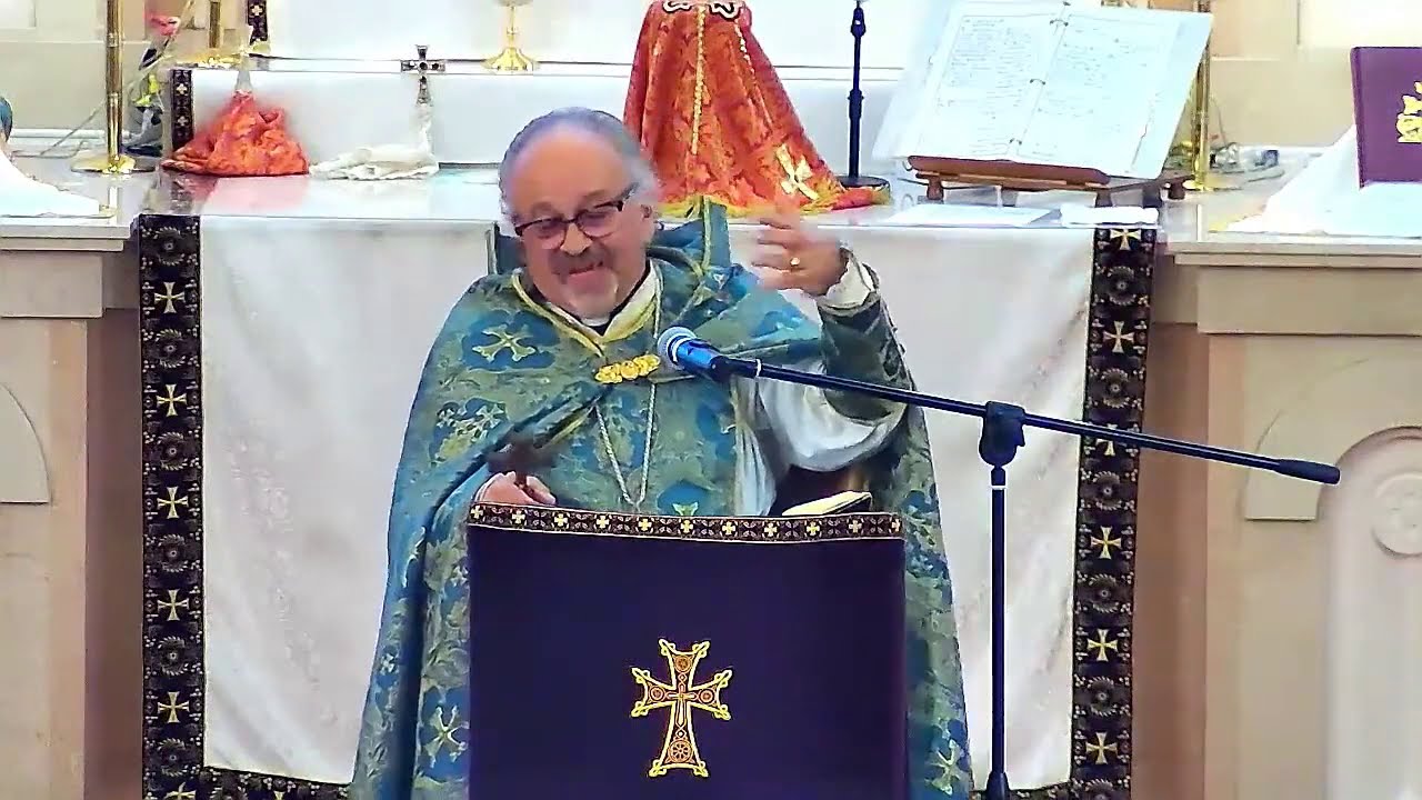 Fr. Vazken Movsesian - Armenian Sermon - 1-31-21 - "Supernatural Events in Bible"