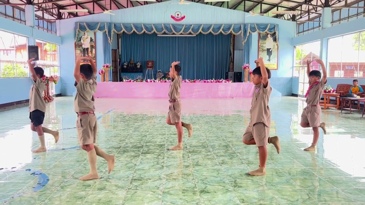 คีตะมวยไทย(แบบสั้น) โรงเรียนเด่นไชยประชานุกูล จ.แพร่