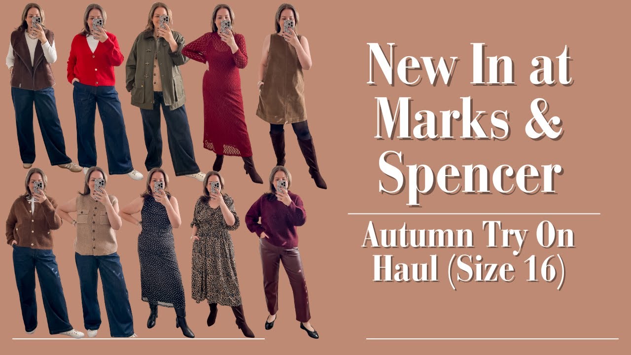 Новинка в Marks & Spencer | Осенняя примерка (размер 16)