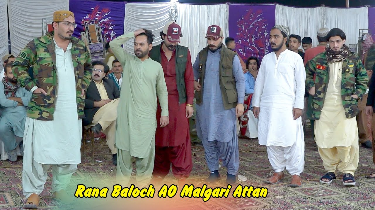pashto new song 2025 | Rana Baloch Malgari Attan | Sharbaz Kochi Attan Song 2025.پشتو اتن