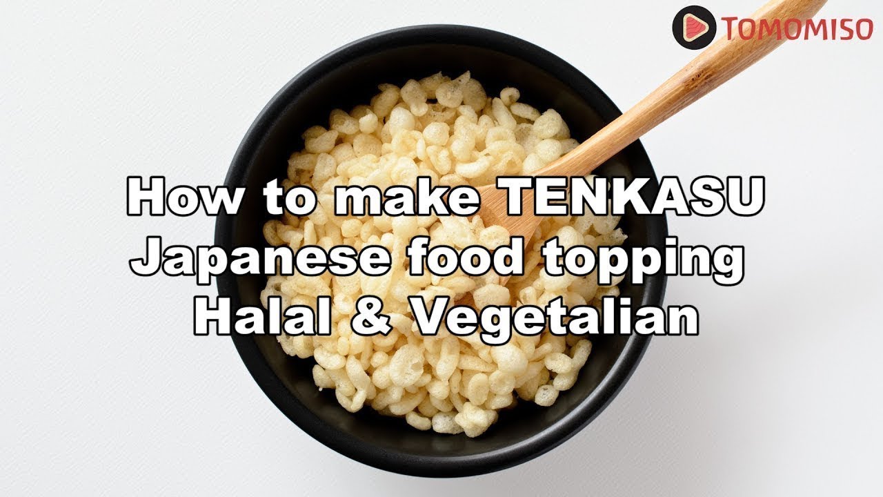 【Halal】How to make Tenkasu used in Japanese cuisine