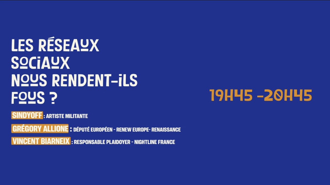 LES RÉSEAUX SOCIAUX NOUS RENDENT-ILS FOUS ? - EUROPA FESTIVAL  ORGANISATION DELTA FESTIVAL