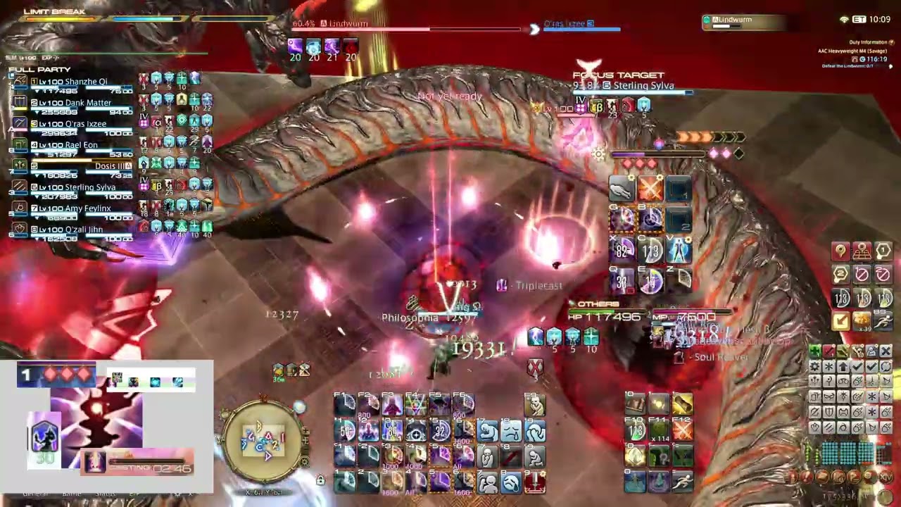 BLM PoV (2.46 GCD) | FFXIV M12S P1 7.4 Day 3 Clear