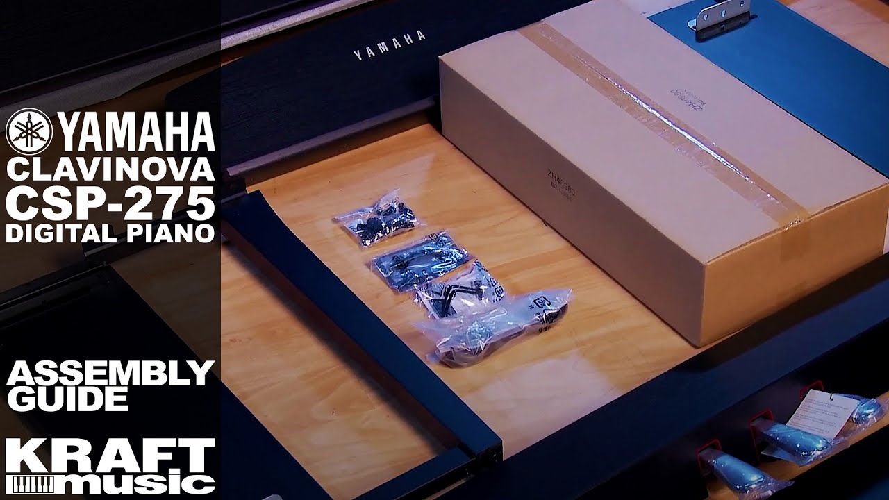 Yamaha Clavinova CSP-275 - Assembly Guide