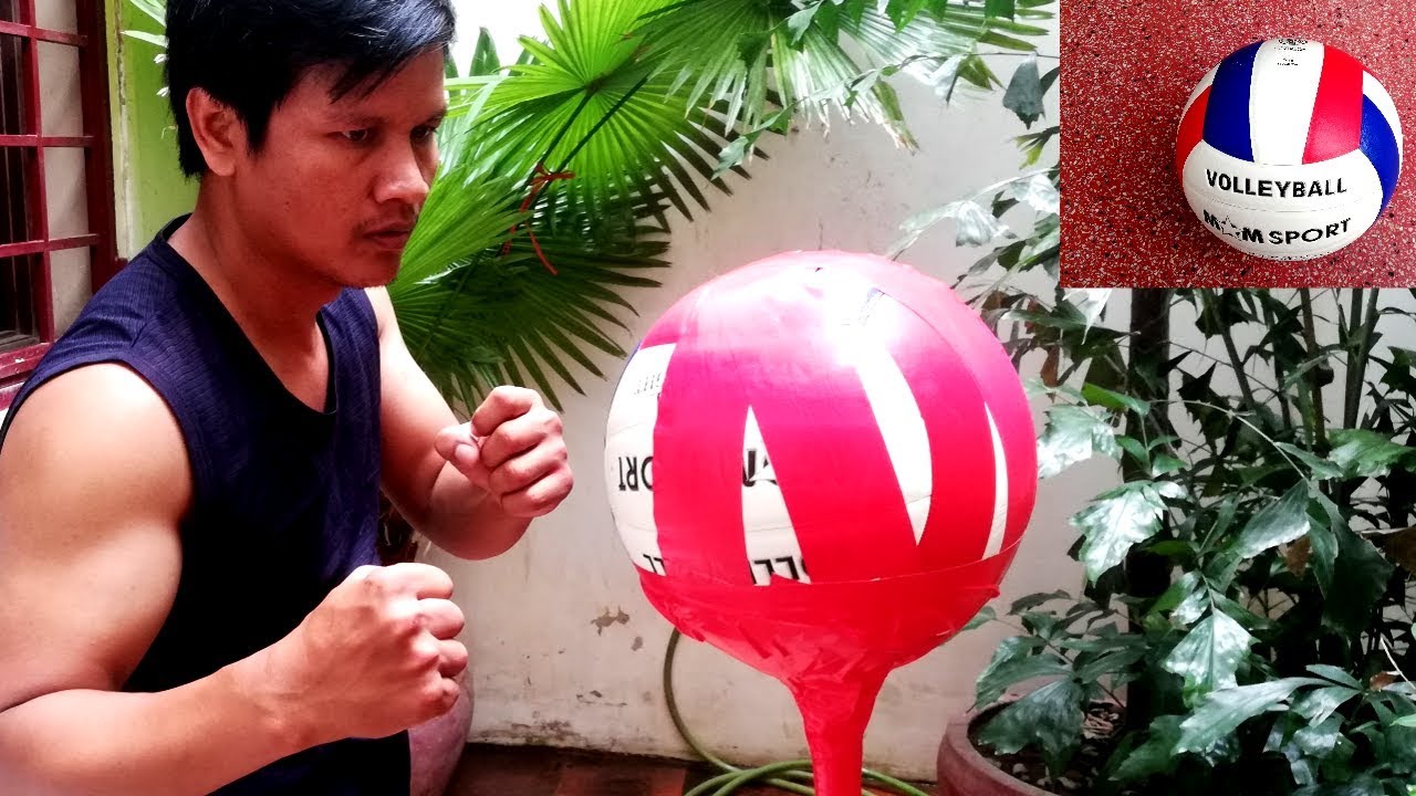 Homemade Standing Punching Bag /Try Your Own At Home