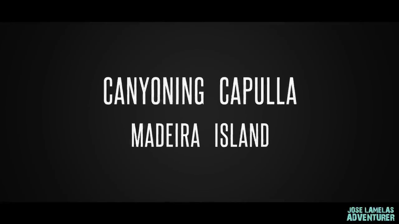 Canyoning Madeira Island - Capulla - +100 meters waterfall