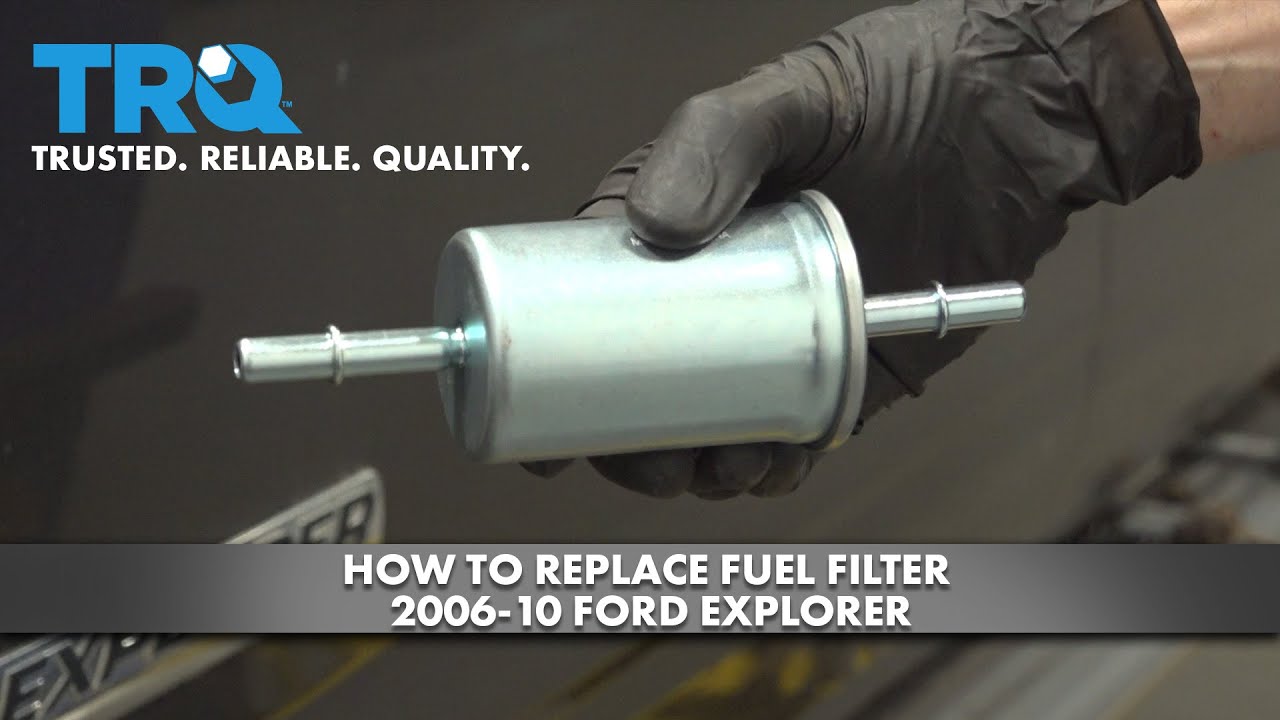 How to Replace Fuel Filter 2006-10 Ford Explorer