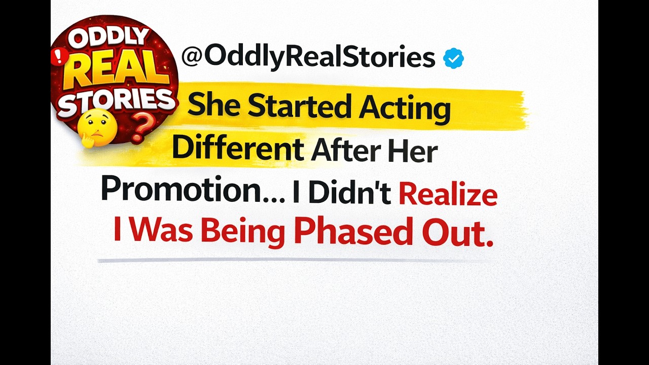She Started Acting Different After Her Promotion… I Didn’t Realize I Was Being Phased Out
