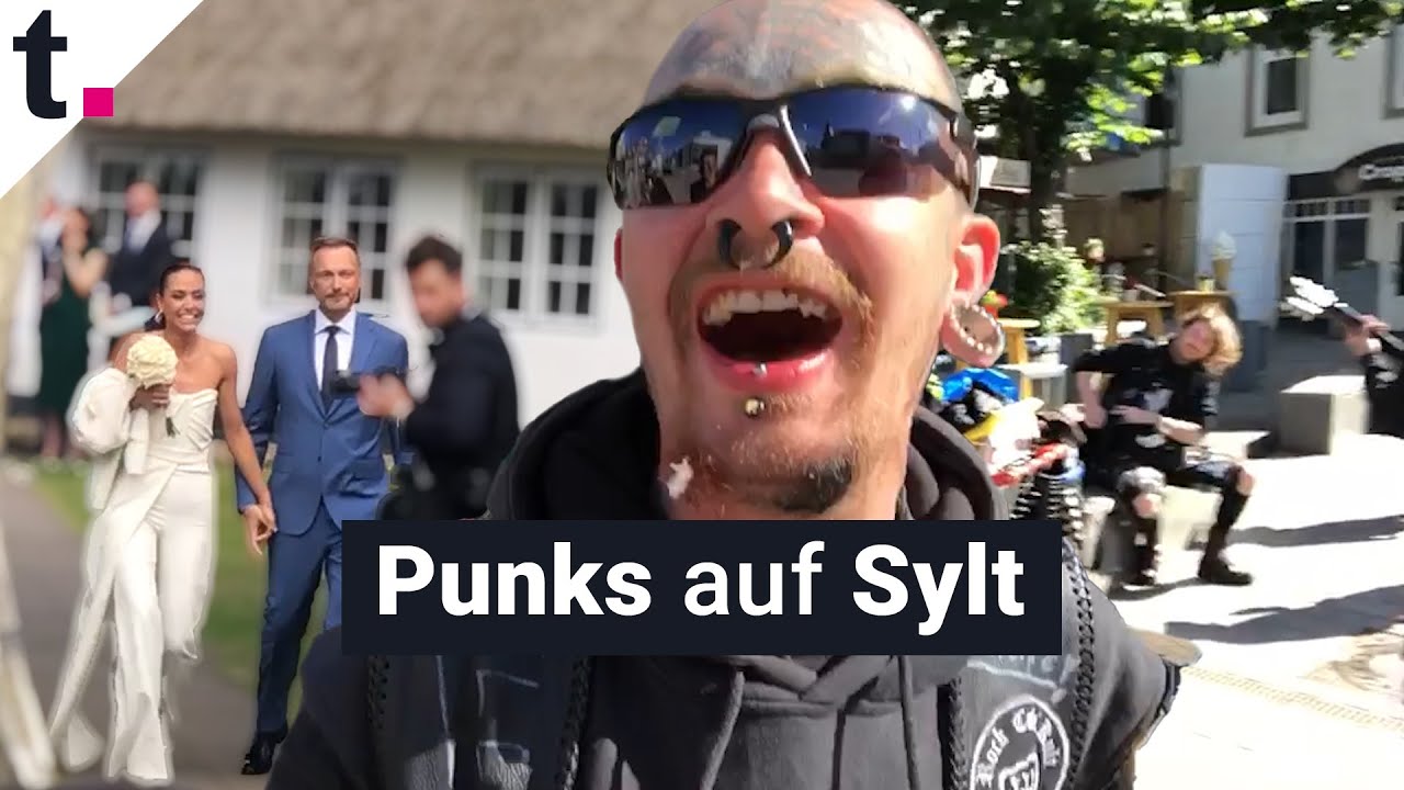 Punks auf Sylt wollen Lindner-Hochzeit crashen