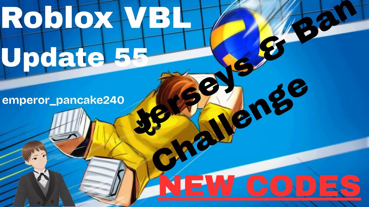 🔴LIVE | NEW CODES | JERSEYS & BAN CHALLENGE | Roblox Volleyball Legends Update 55