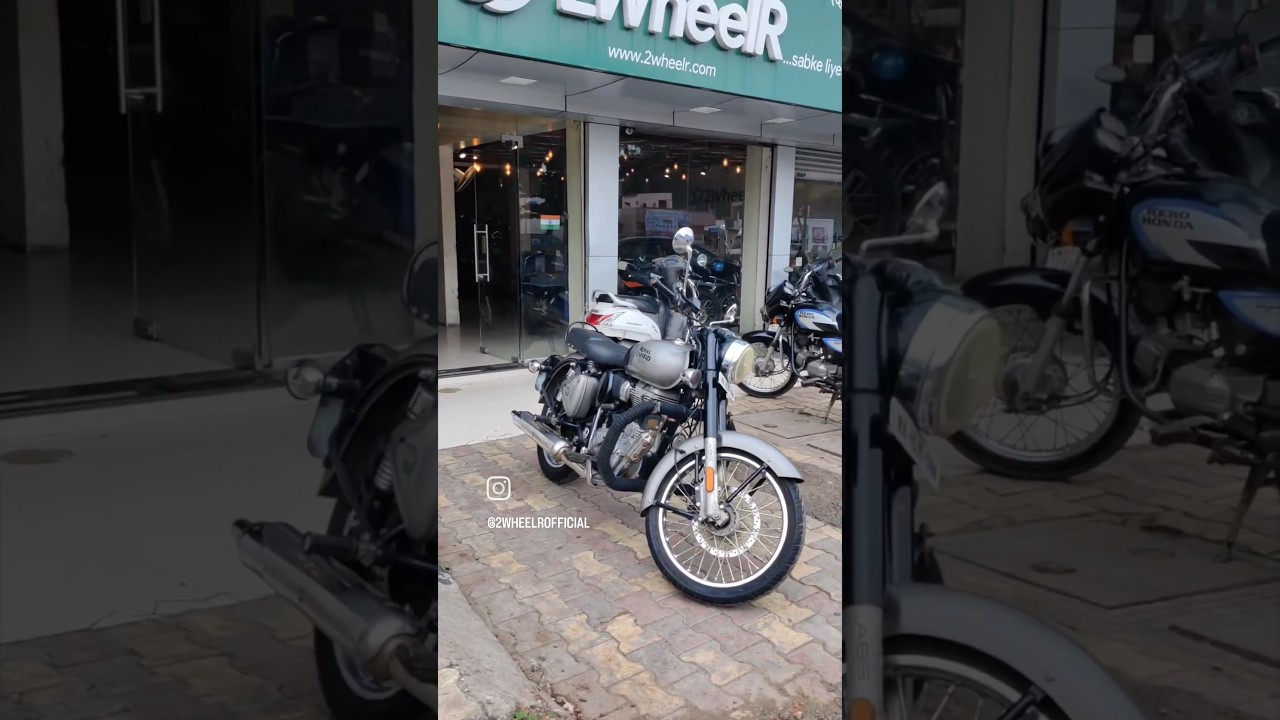 ROYAL ENFIELD CLASSIC 350 EFI (GUNMETAL GREY) 🩶 #pune #bike #pcmc #aasakooda #shorts
