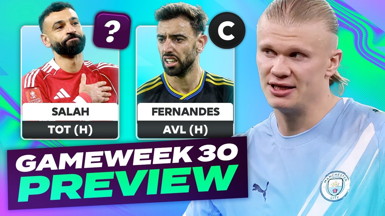 CHIPS, CHIPS, CHIPS 🍟 FPL GAMEWEEK 30 PREVIEW 💪 |  Fantasy Premier League Tips 2025/26