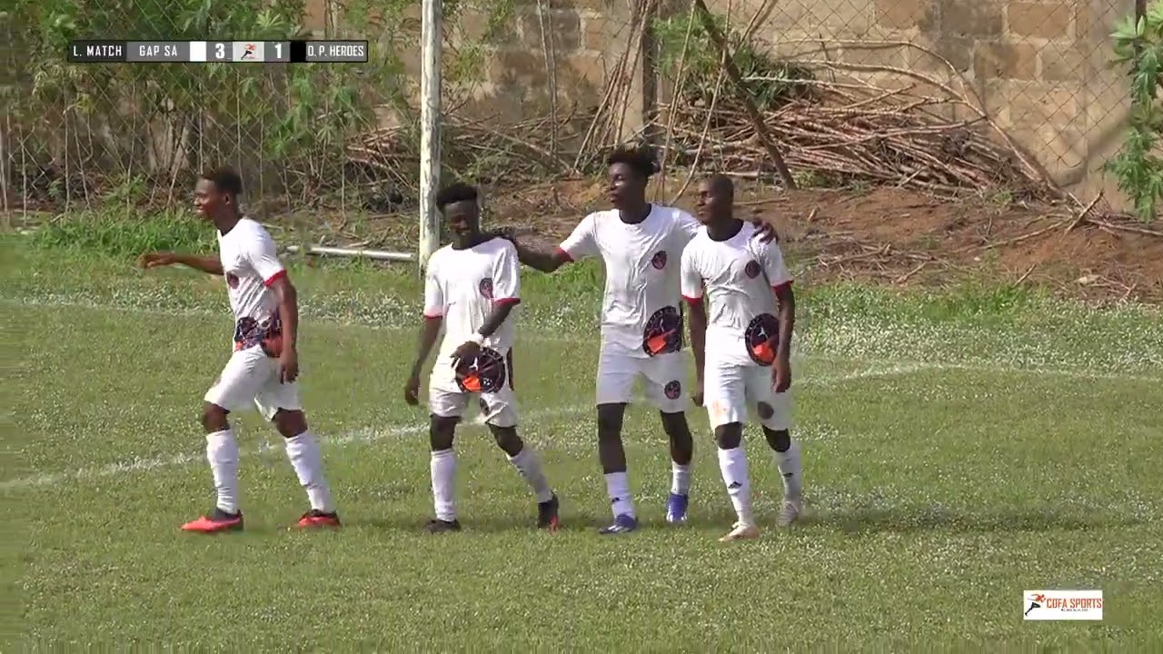 GAP SA 6 vs 1 O P HEROES | Highlights