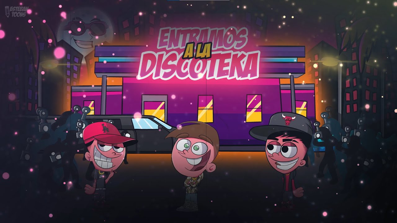 ENTRAMOS A LA DISCOTEKA - DIEGUIN ❌ LEEVY LS ❌ ELEK 47 (PROD BY. SK3RRI) (Video Lyrics Official)