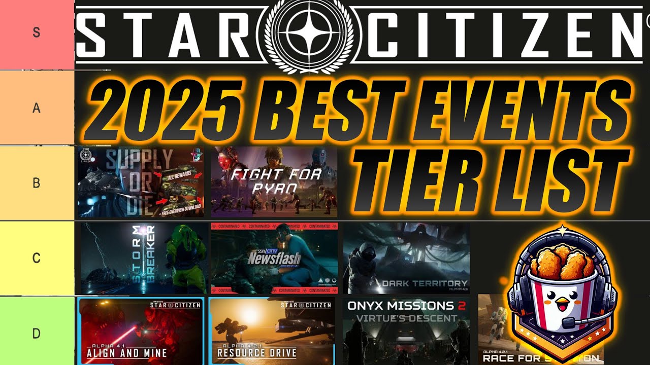 BEST EVENTS OF 2025 TIER LIST - Star Citizen 4.6