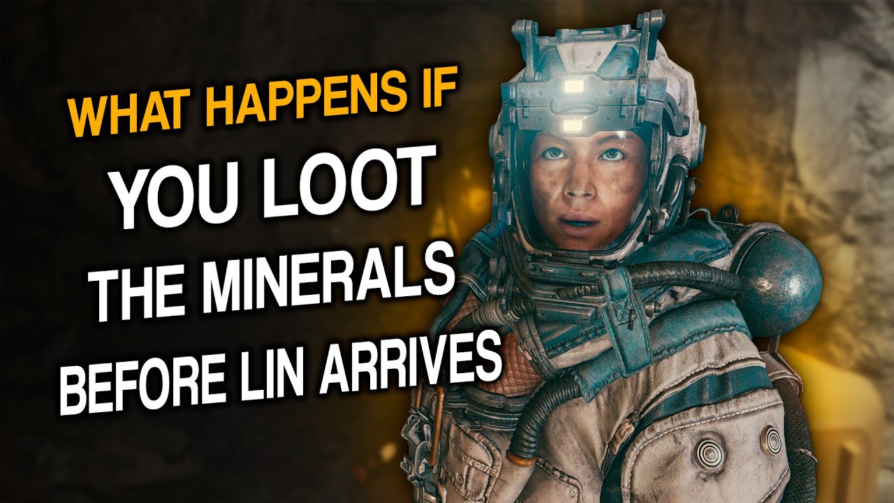 Starfield ٠ What Happens If you Loot the Minerals Before Supervisor Lin Arrives
