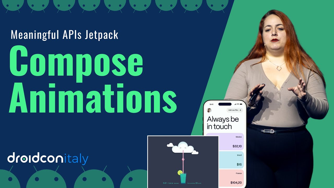 From Boring Apps to Brilliant with Jetpack Compose Animations | Droidcon Italy 2024