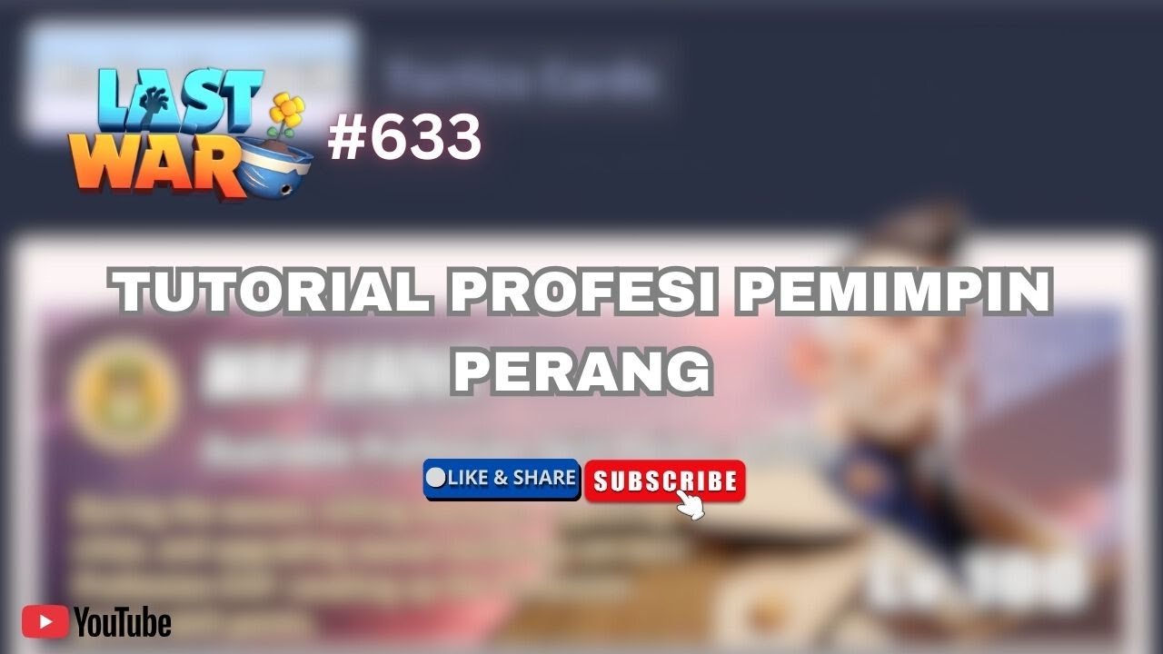 Guide Profesi Pemimpin Perang 2026! | Last War Indonesia