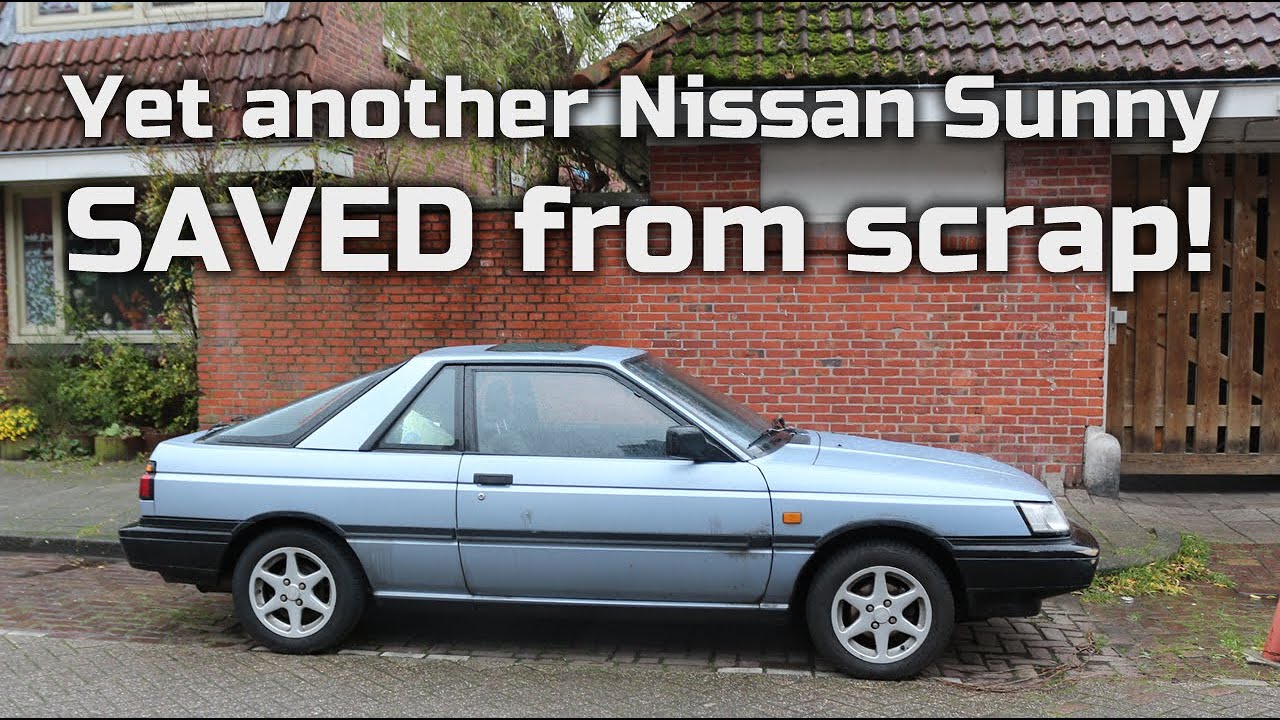 Спасаем еще один Nissan Sunny Coupe