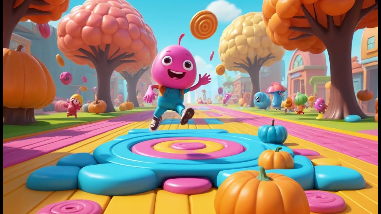 O Jelly Jumper do Fall Guys Saiu das Rodas | Canções Infantis e Rimas para Crianças