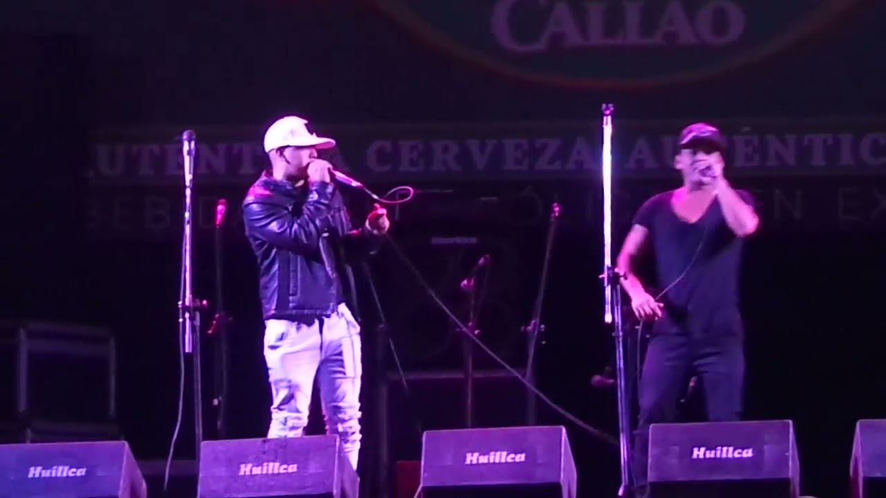 Reggaeton en vivo  Ropisagu x Mc Bob   Año 2015 Muelle Pescadores Puerto Nuevo Callao
