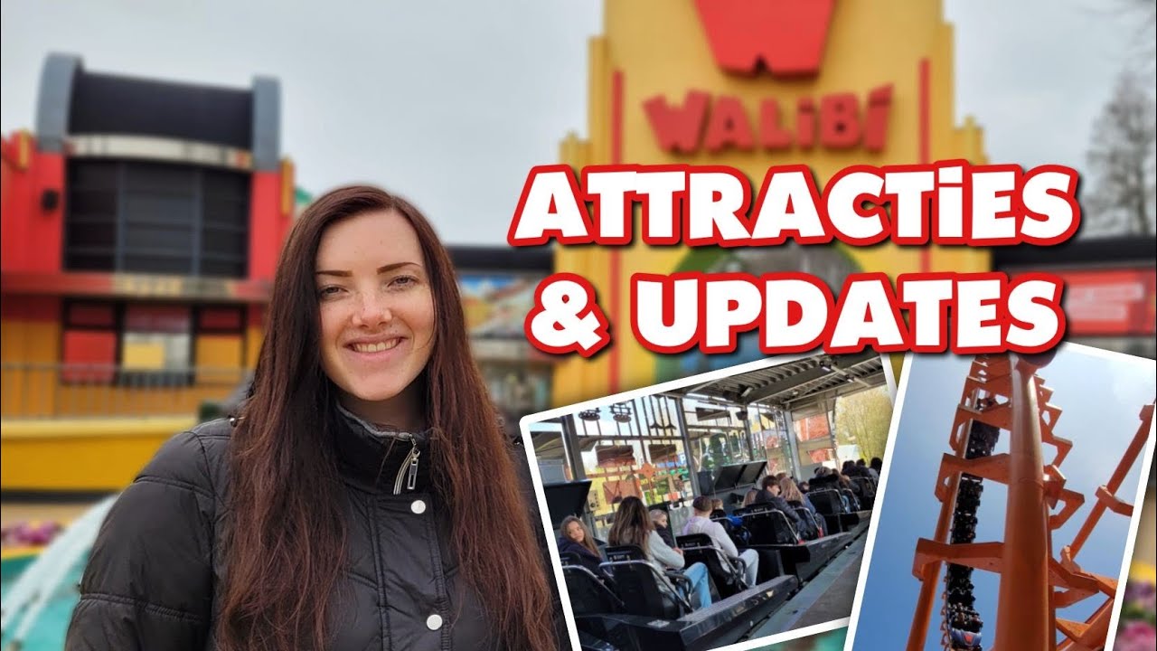 Walibi [VLOG] Attracties doen & Updates in het park!