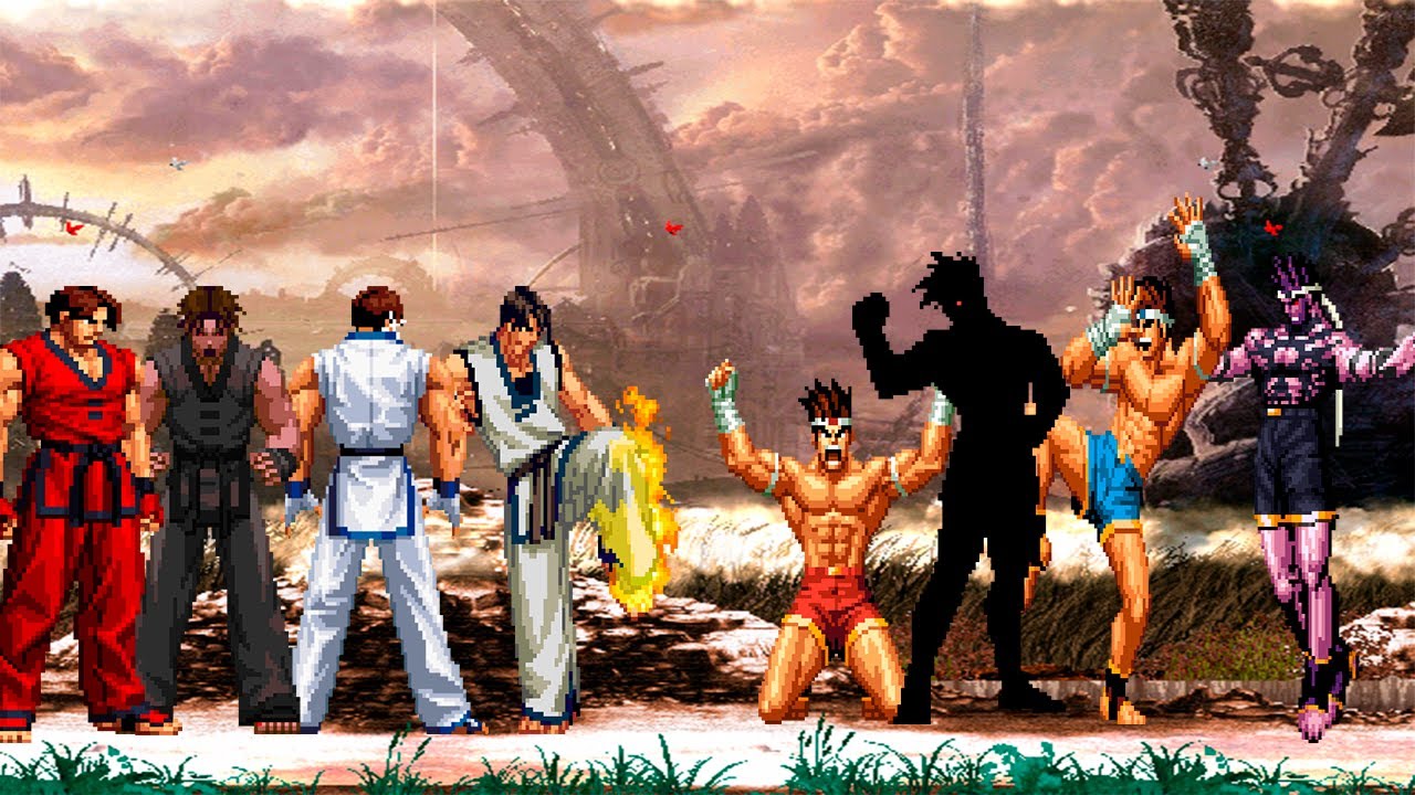 Kof Mugen Joe Team VS Kim Team