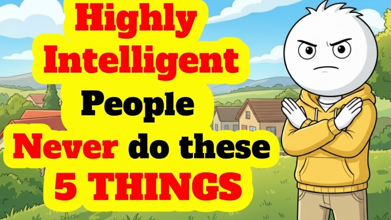 5 Things Highly Intelligent People NEVER Do (And Most People Do Every Day)