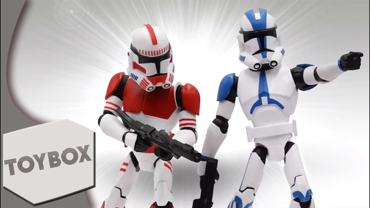 501st Clone & Shock Trooper Disney Infinity Inspired "Toybox” Figure Set